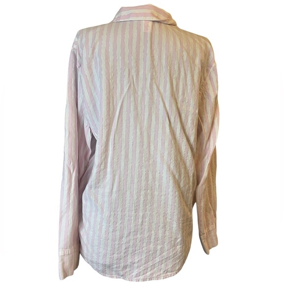 Victoria’s Secret Pink Striped Pajama Top - Picture 5 of 9